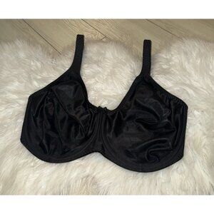 Fantasie Smoothing Full Cup Bra Unlined Underwire Womens US 36I Black 4500 New